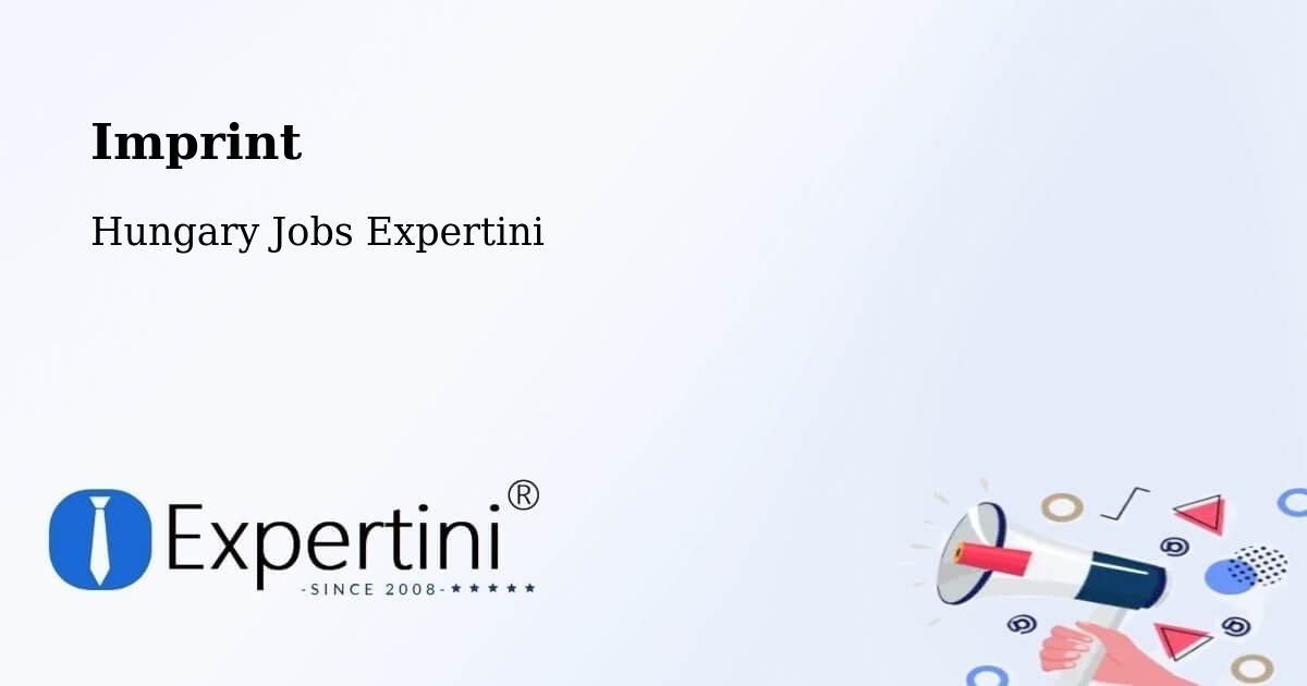 Imprint – Ajak - Hungary Jobs Expertini